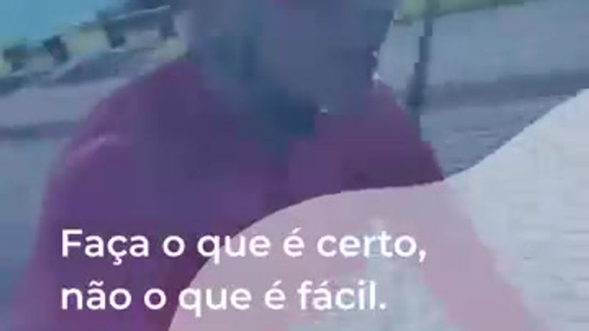Faça o que é certo, não o que é fácil! #coragem #palestras #palestrasmotivacionais #short